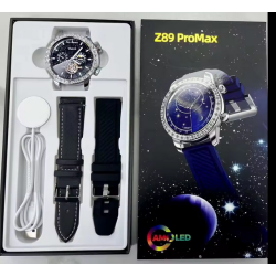 Smartwatch με 2 λουράκια - Z89 PRO MAX - 880785 - Black