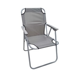 Πτυσσόμενη καρέκλα camping - 1601 - 100052 - Grey