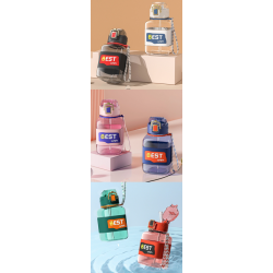 Φορητό παγούρι πλαστικό - BK8027 BEST - 850ml - 072117 Φορητό παγούρι πλαστικό - BK8027 BEST - 850ml - 072117