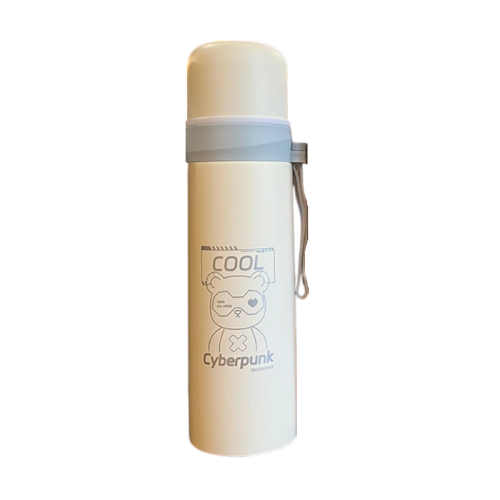 Φορητό παγούρι-θερμός - MX-2305 - 500ml - 104806 - White