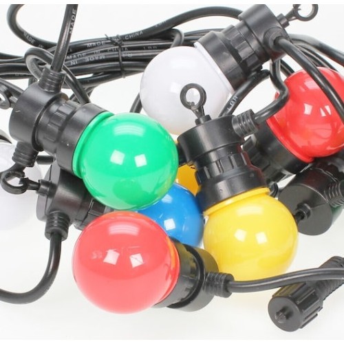 Γιρλάντα φωτισμού LED εξωτερικού χώρου - 5m - 10pcs - 272376 - RGB Γιρλάντα φωτισμού LED εξωτερικού χώρου - 5m - 10pcs - 272376 - RGB