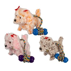 Λούτρινο σκυλάκι με κίνηση και ήχο - YQ-22 - 303796 Λούτρινο σκυλάκι με κίνηση και ήχο - YQ-22 - 303796