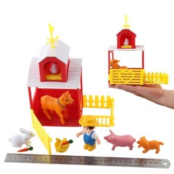 Σετ φάρμας με ζωάκια και αξεσουάρ - 500-908 - 922309