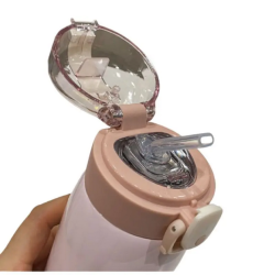 Παιδικό φορητό παγούρι-θερμός - HS0201 - 500ml - 502010 - Pink Παιδικό φορητό παγούρι-θερμός - HS0201 - 500ml - 502010 - Pink