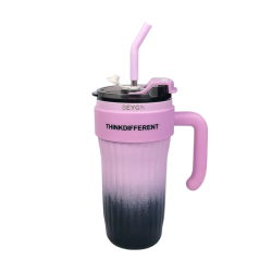 Φορητό παγούρι-θερμός με καλαμάκι - H-BW1284 - 860ml - 512842 - Pink Φορητό παγούρι-θερμός με καλαμάκι - H-BW1284 - 860ml - 512842 - Pink