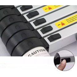 Πτυσσόμενη πολυμορφική σκάλα αλουμινίου - 103 - 3.8m - 711056 Πτυσσόμενη πολυμορφική σκάλα αλουμινίου - 103 - 3.8m - 711056