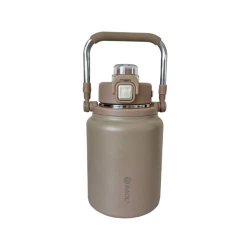 Φορητό παγούρι-θερμός - WY17 - 1500ml - 740337 - Beige Φορητό παγούρι-θερμός - WY17 - 1500ml - 740337 - Beige