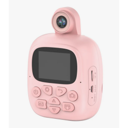 Παιδική Instant φωτογραφική μηχανή με εκτυπωτή - A19 - 811122 - Pink