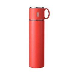 Φορητό παγούρι-θερμός με κούπα - 500ml - 954156 - Red Φορητό παγούρι-θερμός με κούπα - 500ml - 954156 - Red