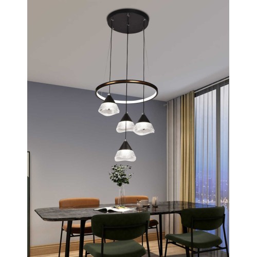 Φωτιστικό οροφής τραπεζαρίας LED - 2195 - 431002 Φωτιστικό οροφής τραπεζαρίας LED - 2195 - 431002
