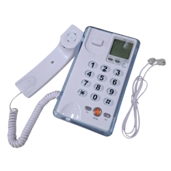 Ενσύρματο σταθερό τηλέφωνο - OHO 208 - 102082 - White