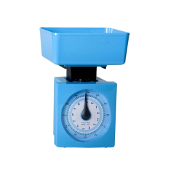 Αναλογική ζυγαριά κουζίνας με κάδο - KS-015 - 112425 - Blue Αναλογική ζυγαριά κουζίνας με κάδο - KS-015 - 112425 - Blue