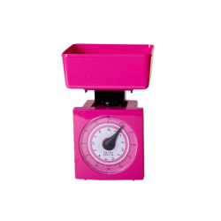 Αναλογική ζυγαριά κουζίνας με κάδο - KS-015 - 112425 - Pink Αναλογική ζυγαριά κουζίνας με κάδο - KS-015 - 112425 - Pink
