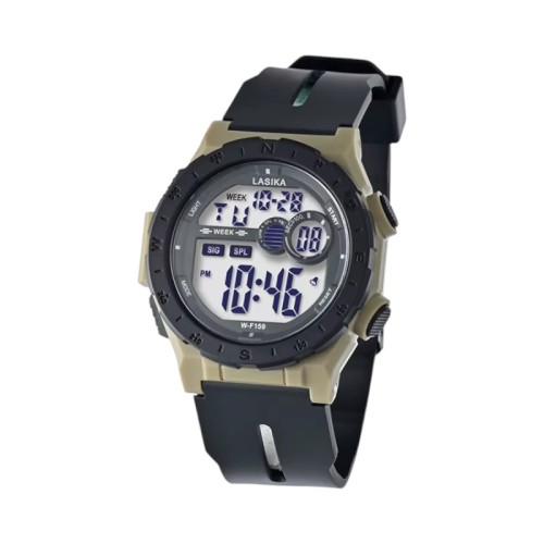 Ψηφιακό ρολόι χειρός - WF159 - Lasika - 115152 - Black/Beige