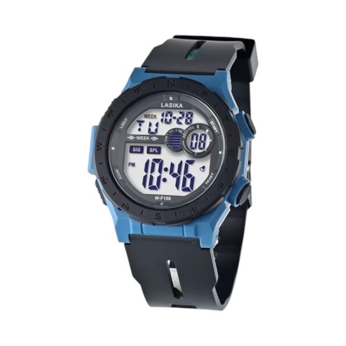 Ψηφιακό ρολόι χειρός - WF159 - Lasika - 115152 - Black/Blue