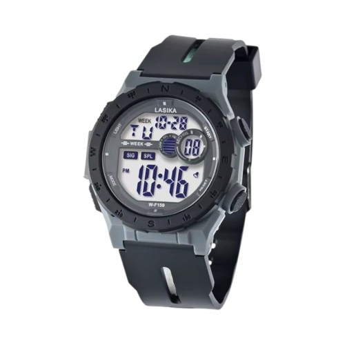 Ψηφιακό ρολόι χειρός - WF159 - Lasika - 115152 - Black/Grey