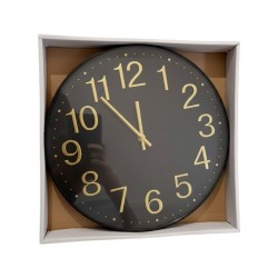 Ρολόι τοίχου - 732 - 130208 - Black/Gold