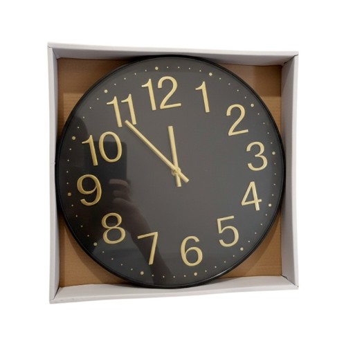 Ρολόι τοίχου - 732 - 130208 - Black/Gold