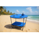 Πτυσσόμενο τραπέζι camping υφασμάτινο - 2031 - 170150 - Blue