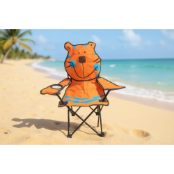 Παιδική πτυσσόμενη καρέκλα camping - 1015 - 241705 - Orange