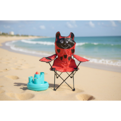 Παιδική πτυσσόμενη καρέκλα camping - 1015 - 241705 - Red