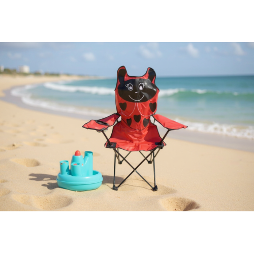 Παιδική πτυσσόμενη καρέκλα camping - 1015 - 241705 - Red