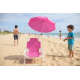 Παιδική πτυσσόμενη καρέκλα camping με ομπρέλα - 1047 - 241712 - Pink