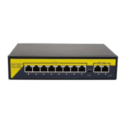 Switch καταγραφικού POE με 8 υποδοχές - 10/100Mbps - 300020 Switch καταγραφικού POE με 8 υποδοχές - 10/100Mbps - 300020