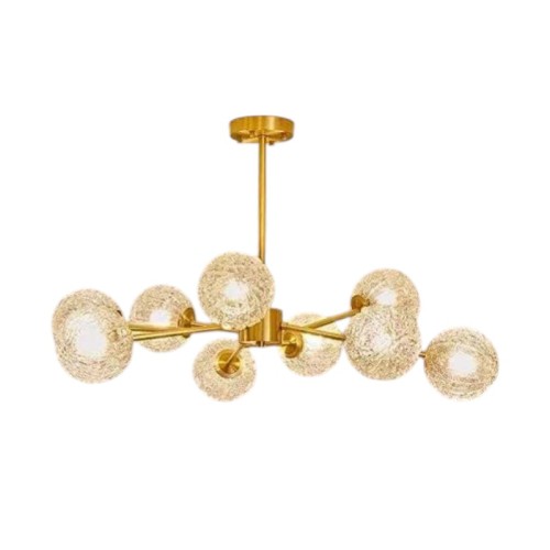 Φωτιστικό οροφής LED - 9644-9 - Gold - 431354 Φωτιστικό οροφής LED - 9644-9 - Gold - 431354