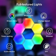 Smart φωτιστικό DIY Bluetooth ατμοσφαιρικό - 431422 Smart φωτιστικό DIY Bluetooth ατμοσφαιρικό - 431422