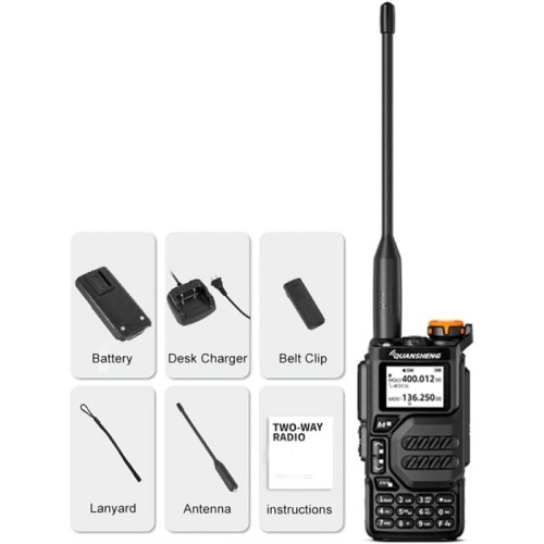 Φορητός πομποδέκτης UHF/VHF – UVK5 - Quansheng - 512153 Φορητός πομποδέκτης UHF/VHF – UVK5 - Quansheng - 512153