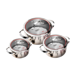 Σετ κατσαρόλες - 3pcs - CS001-S02 - DSP - 562380 Σετ κατσαρόλες - 3pcs - CS001-S02 - DSP - 562380