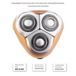 Ξυριστική μηχανή προσώπου - 60015 - DSP - 564339 - Gold