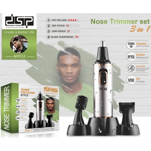 Ξυριστική μηχανή προσώπου - Trimmer - 40032 - DSP - 613569 Ξυριστική μηχανή προσώπου - Trimmer - 40032 - DSP - 613569