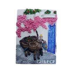 Tουριστικό μαγνητάκι Souvenir - Σετ 12pcs - Resin Magnet - Greece - 678383