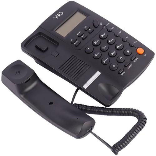 Ενσύρματο σταθερό τηλέφωνο - OHO - 03 - 690033 - Black Ενσύρματο σταθερό τηλέφωνο - OHO - 03 - 690033 - Black