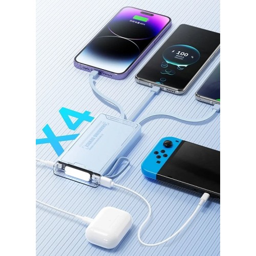Powerbank - S106 - 10.000mah - 811276 - Blue Powerbank - S106 - 10.000mah - 811276 - Blue