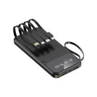 Powerbank - Y317 - 8.000mah - 811283 - Black Powerbank - Y317 - 8.000mah - 811283 - Black