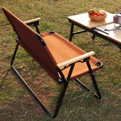 Πτυσσόμενη πολυθρόνα camping Διθέσια - 1617 - 170112 - Beige
