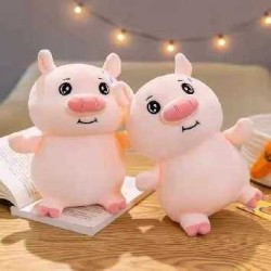 Λούτρινο κουκλάκι Γουρουνάκι - 22cm - 660051 Λούτρινο κουκλάκι Γουρουνάκι - 22cm - 660051