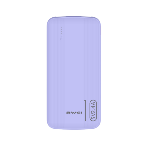 Powerbank - P20K - 10.000mah - AWEI - 009768 - Purple