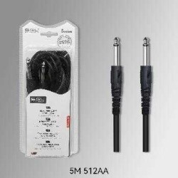 Καλώδιο ήχου Jack 6.3mm - Male - 5m - 512AA - 197247 Καλώδιο ήχου Jack 6.3mm - Male - 5m - 512AA - 197247