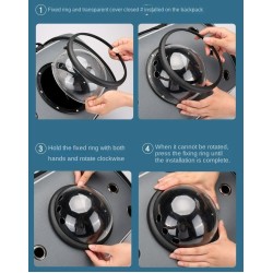 Τσάντα μεταφοράς κατοικιδίου - 1825 - 550929 - Grey