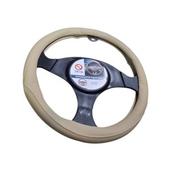 Κάλυμμα τιμονιού αυτοκινήτου - XY-053 - 122490 - Beige Κάλυμμα τιμονιού αυτοκινήτου - XY-053 - 122490 - Beige