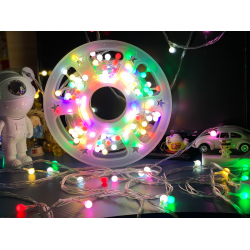 Χριστουγεννιάτικα φωτάκια LED αδιάβροχα - 50m - RGB - 272361