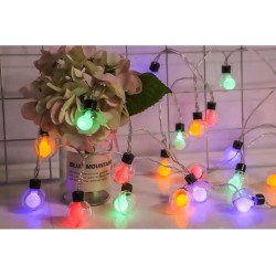 Χριστουγεννιάτικα φωτάκια LED μπαταρίας - Φυσαλίδα - 3m/20LED - 272372 Χριστουγεννιάτικα φωτάκια LED μπαταρίας - Φυσαλίδα - 3m/20LED - 272372