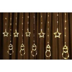 Χριστουγεννιάτικα φώτα LED - Κουρτίνα - 3m/10 - 272303 - Warm White Χριστουγεννιάτικα φώτα LED - Κουρτίνα - 3m/10 - 272303 - Warm White