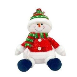 Χριστουγεννιάτικη λούτρινη κούκλα Χιονάνθρωπος - XYT92215B - 501562 Χριστουγεννιάτικη λούτρινη κούκλα Χιονάνθρωπος - XYT92215B - 501562