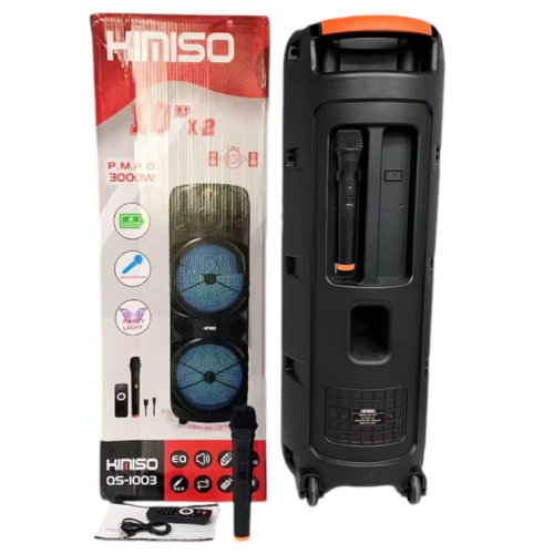 Φορητό ηχείο subwoofer με μικρόφωνο - QS-1003 - KMS - 813102 Φορητό ηχείο subwoofer με μικρόφωνο - QS-1003 - KMS - 813102