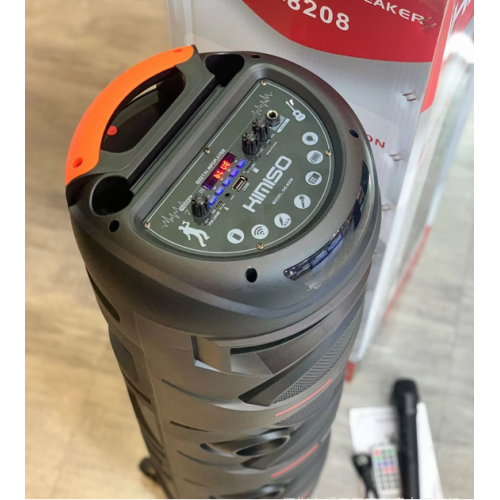 Φορητό ηχείο subwoofer με μικρόφωνο Karaoke - QS-8208 - KMS - 260714